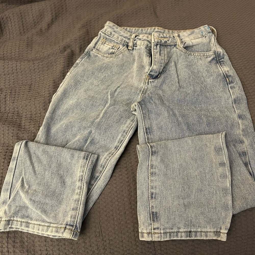 SHEIN Kids Light Blue Jeans
